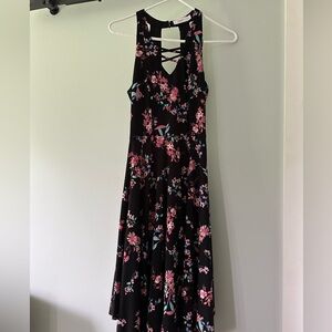Black Floral Dress